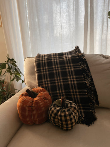 Stuffed Pumpkin Ornament 6